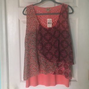 Sleeveless Top 2X NWT